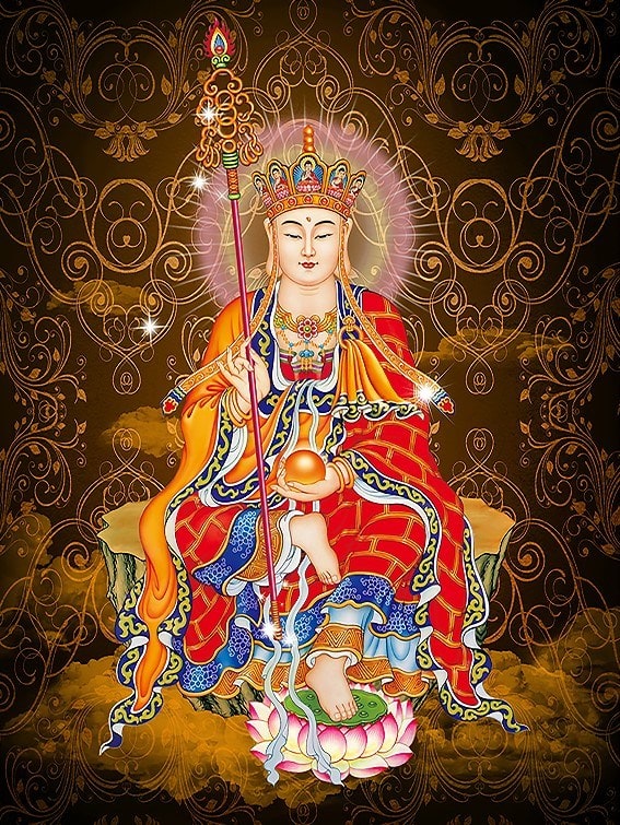 地藏菩薩圖 荃灣地藏王殿 地藏菩薩古廟