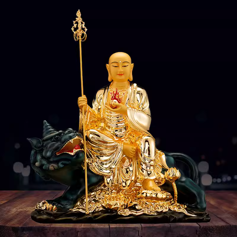 地藏王菩薩的救世法寶_地藏寶珠_金錫杖_諦聽神犬_荃灣地藏殿