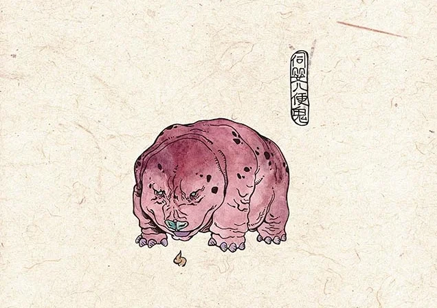 伺嬰兒便鬼 佛教萬聖節與佛教鬼魂（餓鬼圖）荃灣地藏王殿地藏菩薩