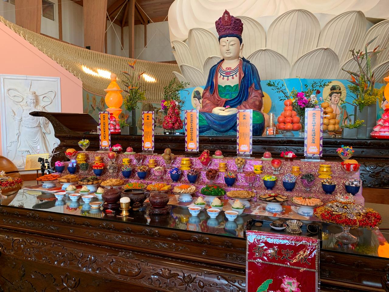 盂蘭盆會 佛教萬聖節與佛教鬼魂（餓鬼圖）荃灣地藏王殿地藏菩薩